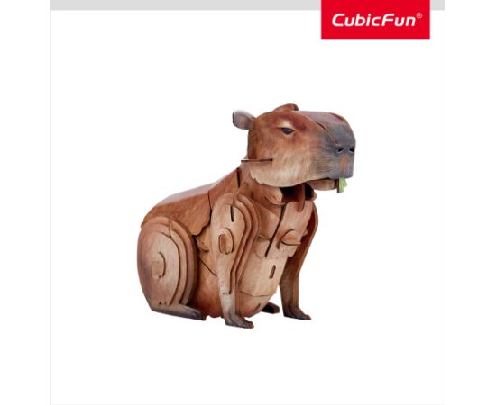 Cubic Fun CUBICFUN NATIONAL GEOGRAPHIC 3D puzle Kapibara Puzles