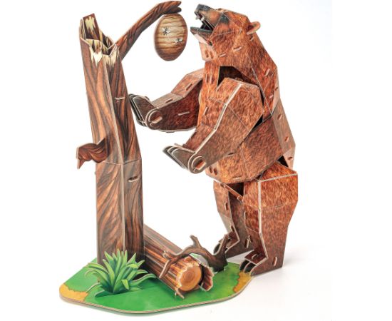 Cubic Fun CUBICFUN NATIONAL GEOGRAPHIC 3D пазл «Бурый медведь» Пазлы