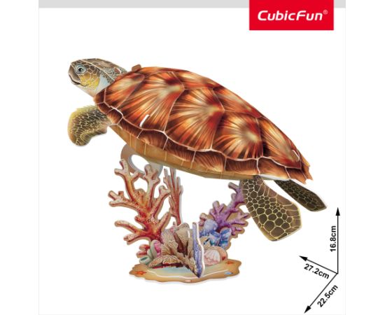 Cubic Fun CUBICFUN NATIONAL GEOGRAPHIC 3D пазл «Морская черепаха» Пазлы