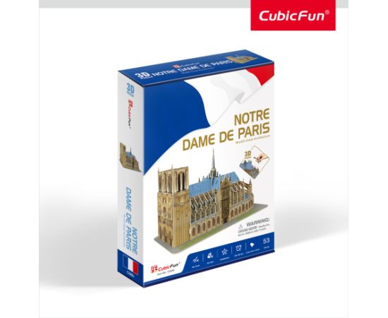 Cubic Fun CUBICFUN 3D пазл «Собор Парижской Богоматери» Пазлы
