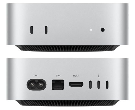 Apple Mac mini M4 10 CPU 10 GPU 24GB 512GB macOS Personālie datori