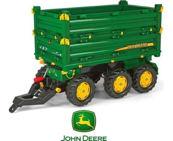 Rolly Toys Rolly Toys Przyczepa Wywrotka Rolly Multi John Deere 3 osiowa Новости - Детские товары