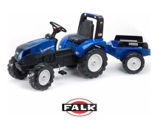 Falk FALK Duży Traktor z przyczepką New Holland Новости - Детские товары