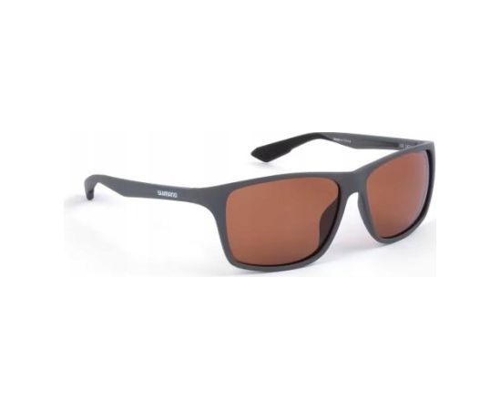 Shimano Okulary polaryzacyjne Shimano Technium, matte dark grey/copper Для рыбалки