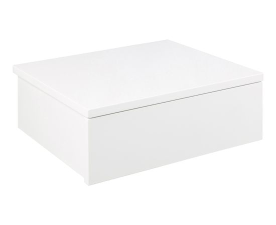 Nightstand AVIGNON 37x32xH13cm, white Кровати