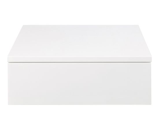 Nightstand AVIGNON 37x32xH13cm, white Кровати