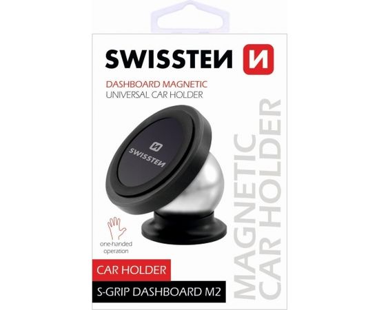 Swissten S-Grip M2 Универсальный держатель с магнитом для устройств Черный