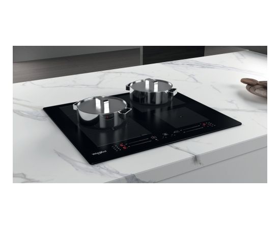 Induction hob Whirlpool black matt Iebūvējama virsma - Indukcijas