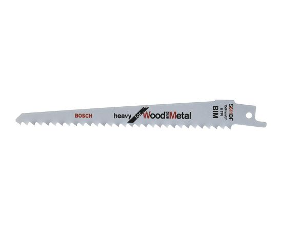Bosch Saber Saw Blade S 611 DF Heavy for Wood and Metal, 100 pieces Новинки Для дома и сада 