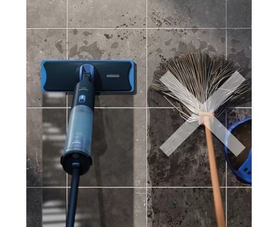 Philips Washing broom XV3101/01 OneUp 3000 series Cordless operating 3.6 V Washing function Operating time (max) 50 min Blue Пылесосы