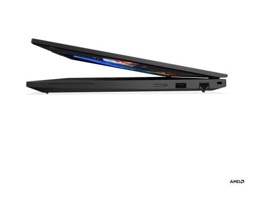 Lenovo ThinkPad T16 G4 AMD Black 16 " IPS WUXGA 1920 x 1200 pixels Anti-glare AMD Ryzen AI 7 PRO 350 32 GB SO-DIMM DDR5 Solid-state drive capacity 1000 GB AMD Radeon 860M Graphics Windows 11 Pro 802.11be Bluetooth version 5.4 LTE Upgradable Keyboard langu Portatīvie datori