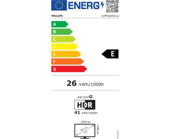 Philips 2K LED TV 32PFS6050/12 32 Smart TV TITAN OS Televizori