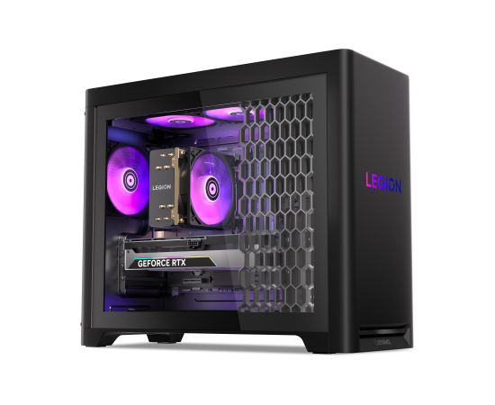Lenovo Legion T5 30AGB10 Desktop Tower AMD Ryzen 7 7700X 32 (2x16GB) GB UDIMM DDR5 2000 GB NVIDIA GeForce RTX 5070 No Optical drive No keyboard Windows 11 Pro Warranty 24 month(s) Personālie datori