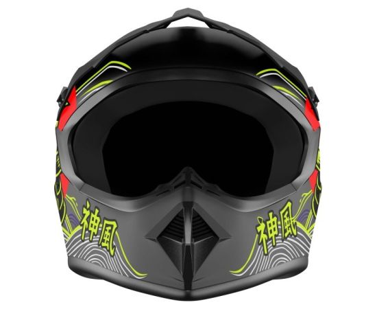 Kask pełny Kamikaze Tokyo Drift AKC207 rozmiar M Велосипедные шлемы