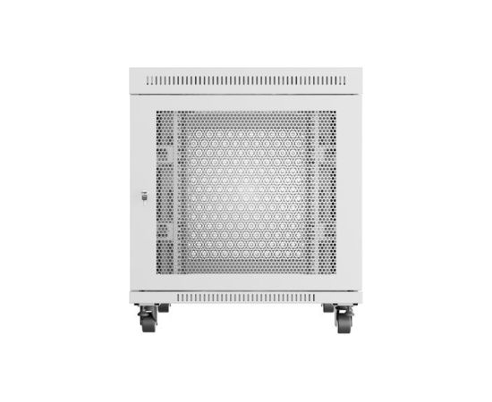 Free-standing rack cabinet 19" 15U 800x1000 grey perforated door LCD Lanberg (flat pack) Serveru komponentes