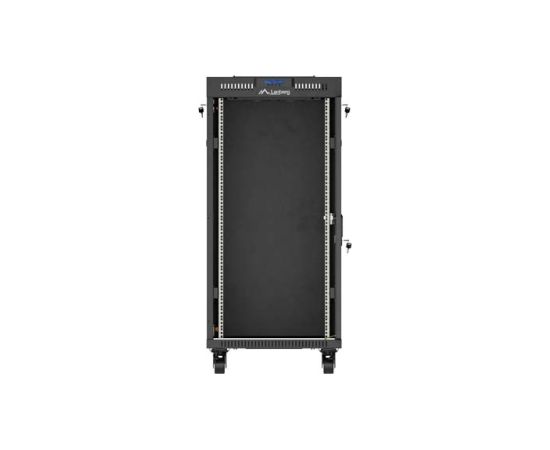 Lanberg FF01-6824-12BL rack cabinet 24U Freestanding rack Black Serveru komponentes