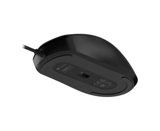 NATEC MOUSE HAWK 2 2400 DPI LASER BLACK Peles, ievadierīces