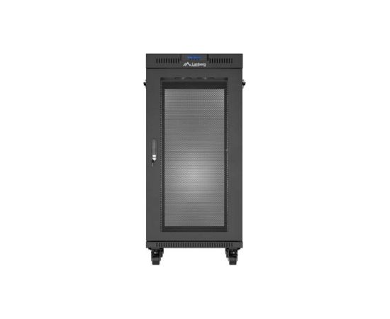 Lanberg FF01-6824-23BL rack cabinet 24U Freestanding rack Black Serveru komponentes