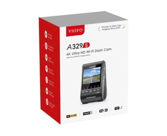 VIOFO A329S 1CH GPS video recorder Video reģistratori