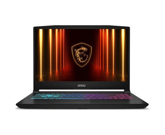 MSI Katana 15 HX B14WEK-060XPL i7-14650HX 15.6" QHD 165Hz 16GB DDR5 SSD512 GeForce RTX 5050 8GB NoOS Portatīvie datori