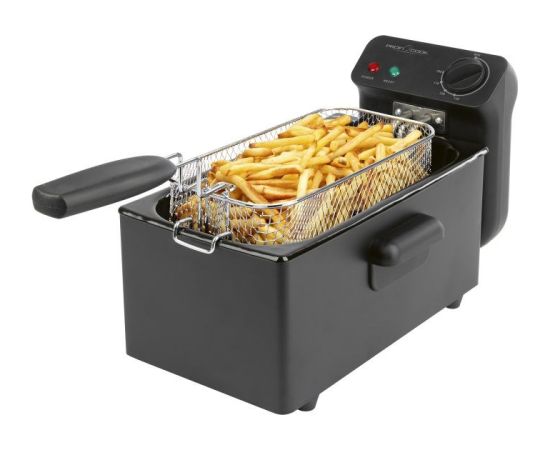 PROFICOOK PC-FR 1325 Black Fritieris Karstā Gaisa Katli (AirFryer)