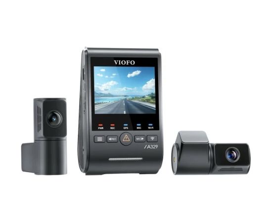 VIOFO A329T 3CH GPS video recorder Видеорегистраторы