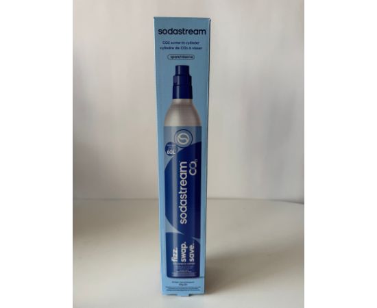 SodaStream Alcojet CO2 papildus cilindrs+ gāze, zils - 1032123770 Машины для мороженого