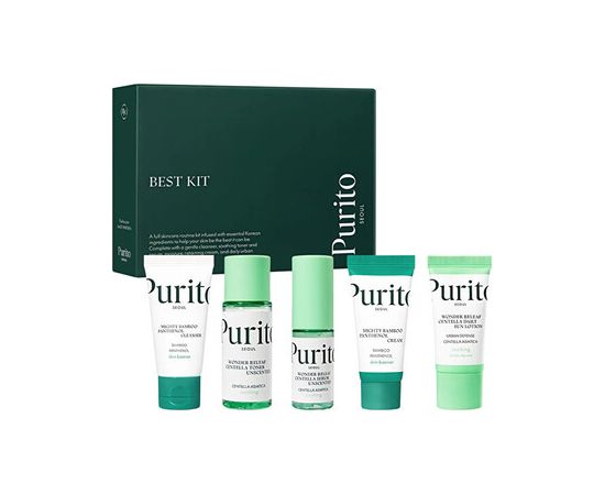 Purito Best Kit Set - Dárková sada pleťové péče Ķermeņa kosmētika