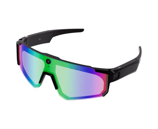Colmi V06 AI Sports Sunglasses (Black with Blue Lenses) Новинки смартфонов и телефонов