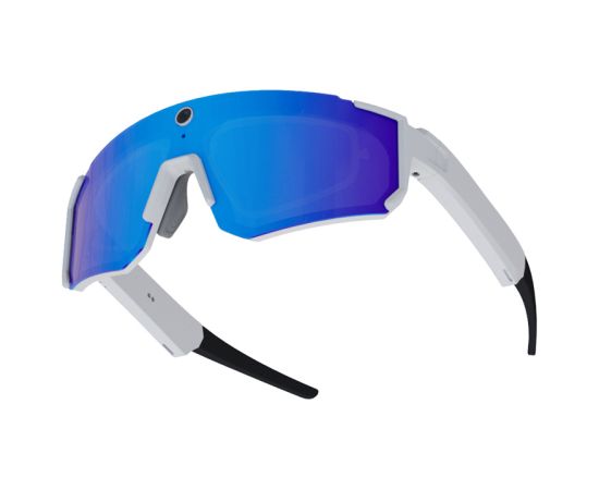 Colmi V06 AI White Sports Sunglasses (with blue lenses) Новинки смартфонов и телефонов
