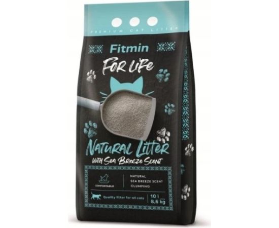 Żwirek dla kota Fitmin  cat żwirek bryza morska dla kotów 10 l / 8,6 kg Наполнители для туалета