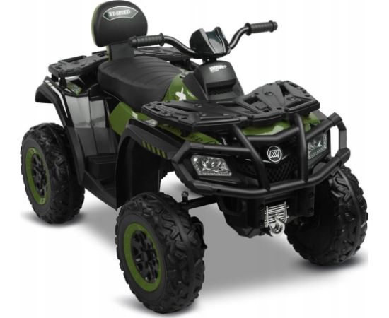 Toyz POJAZD NA AKUMULATOR RUSH ARMY GREEN Jaunumi, Bērnu preces