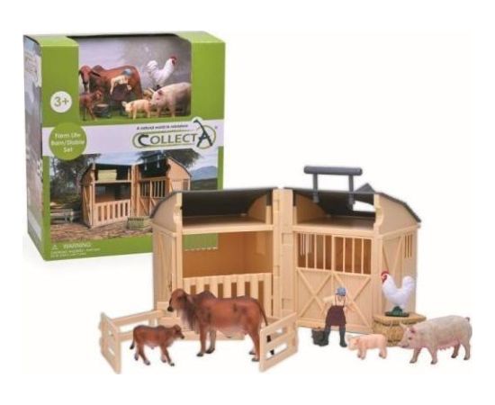 Figurka Collecta Zestaw z farmerem i stodołą 84150 COLLECTA Фигурки и герои