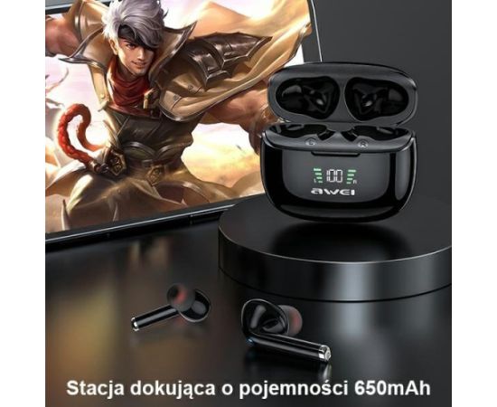 Awei TA8 TWS Bezvadu Austiņas Austiņas
