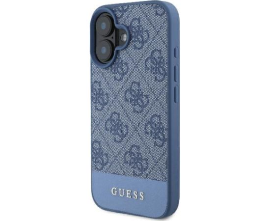 Guess 4G Bottom Stripe Aizsargapvalks Priekš Apple iPhone 16 Neoriģinālie Maciņi
