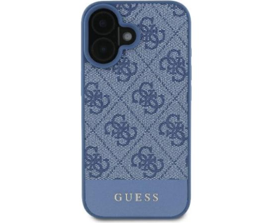 Guess 4G Bottom Stripe Aizsargapvalks Priekš Apple iPhone 16 Neoriģinālie Maciņi