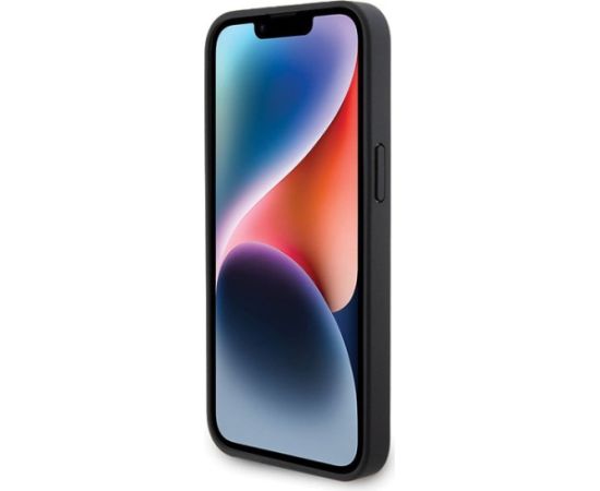 Ferrari Twist Metal Logo Back Case Aizsargapvalks Priekš Apple iPhone 15 Pro Max Neoriģinālie Maciņi