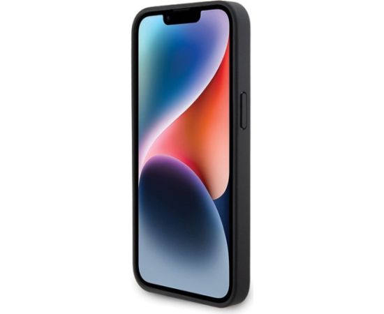 Ferrari Twist Metal Logo Back Case Aizsargapvalks Priekš Apple iPhone 15 Pro Max Neoriģinālie Maciņi