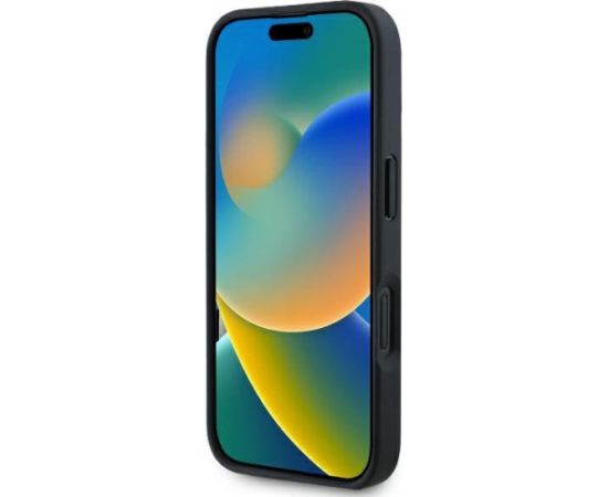 Guess New 4G Triangle Aizsargapvalks Priekš Apple iPhone 16 Pro Neoriģinālie Maciņi