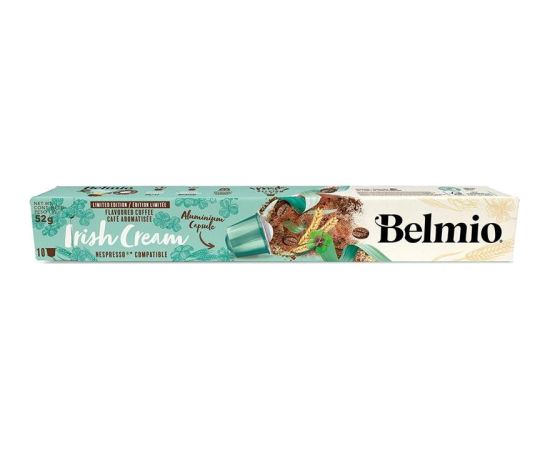 Belmio Irish Cream, 10 portions - Coffee capsules Kafija, kapsulas