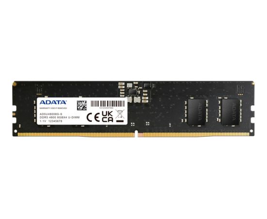 ADATA DDR5 - 8GB - 4800 - CL - 40 Premier Tray - Single RAM Operatīvā atmiņa