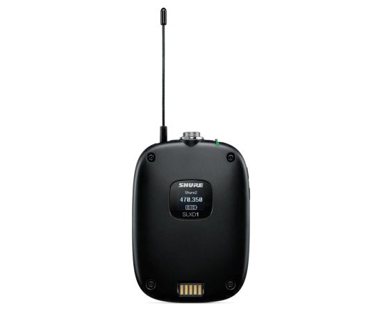 Shure SLXD1=-G59 - 470 - 514 MHz bodypack transmitter Mikrofoni