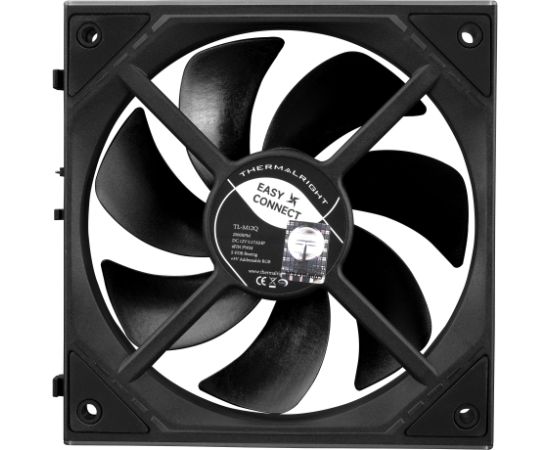 Thermalright TL-M12Q X3 PWM ARGB Black 3vnt. (120mm) Cooling fans   TL-M12Q-3 Новинки Компьютерная техника