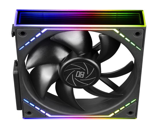 Thermalright TL-M12Q X3 PWM ARGB Black 3vnt. (120mm) Cooling fans   TL-M12Q-3 Новинки Компьютерная техника