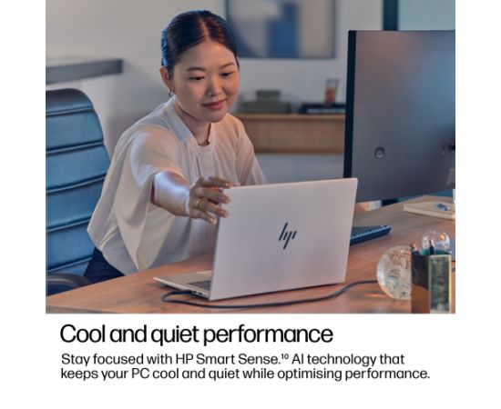 HP EliteBook 8 G1i AI 16 - Ultra 5-228V, 32GB, 1TB SSD, 16 WUXGA 400-nit AG, 5MP IR cam, WWAN-ready, Smartcard, FPR, US backlit keyboard, Glacier Silver, 77Wh, Win 11 Pro, 3 years   AD3C9ET#ABB Portatīvie datori