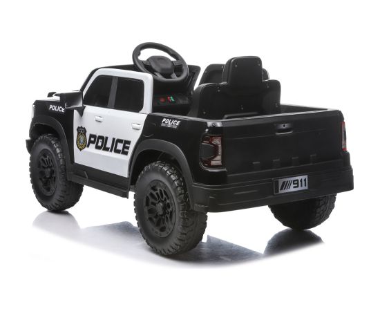 Lean Cars Police Battery Car 4x4 P5 12V7Ah Black Новости - Детские товары