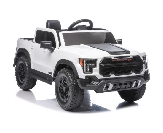 Lean Cars 4x4 Battery Car P4 12V7Ah White Jaunumi, Bērnu preces