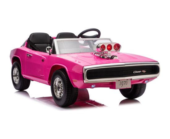 Lean Cars Dodge Charger R/T DLS-K12 24V7Ah Pink Battery Car Новости - Детские товары