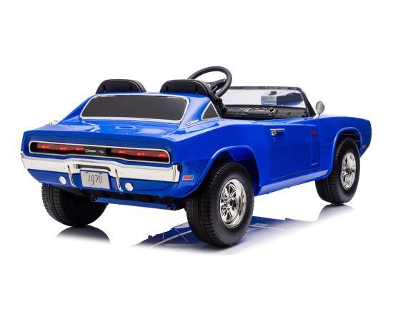 Lean Cars Dodge Charger R/T DLS-K12 24V7Ah Blue Battery Car Jaunumi, Bērnu preces