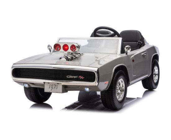 Lean Cars Dodge Charger R/T DLS-K12 24V7Ah Gray Battery Car Новости - Детские товары